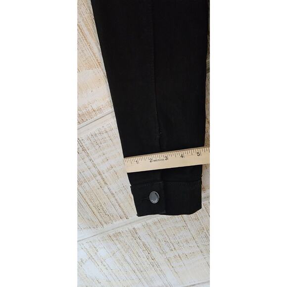 HVMAN MENS MK1‎ DENIM JACKET STRIPE IN BLACK Retail $261 - Picture 13 of 15